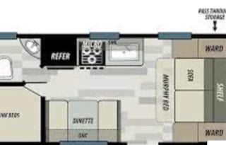 2020 Forest River RV Wildwood X-Lite 178DB.