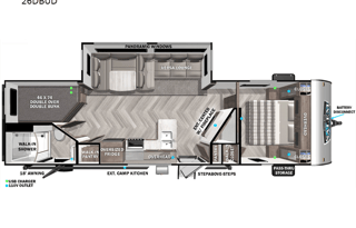 2022 Forest River RV Salem 26DBUD - Upper Peninsula