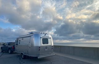 Meet Clarabelle | Cozy Airstream Caravel 22FB