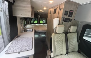 Adventure-Ready Camper Van with Pop-Top