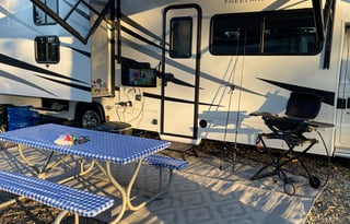 New for 2025 large fridge and plush pads for beds!