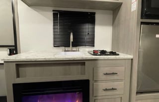 Brand new travel trailer