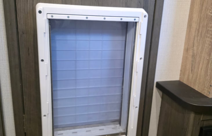 Doggie door to extra room