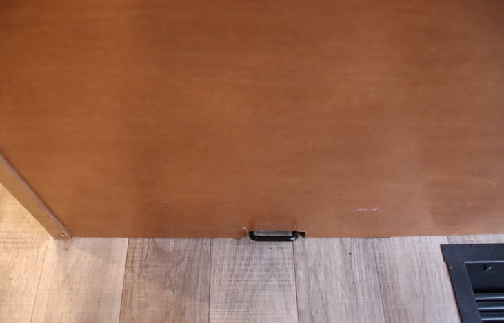 Car seat tether for a forward-facing car seat.