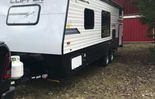 Arrive ready to camp at the site of your choice