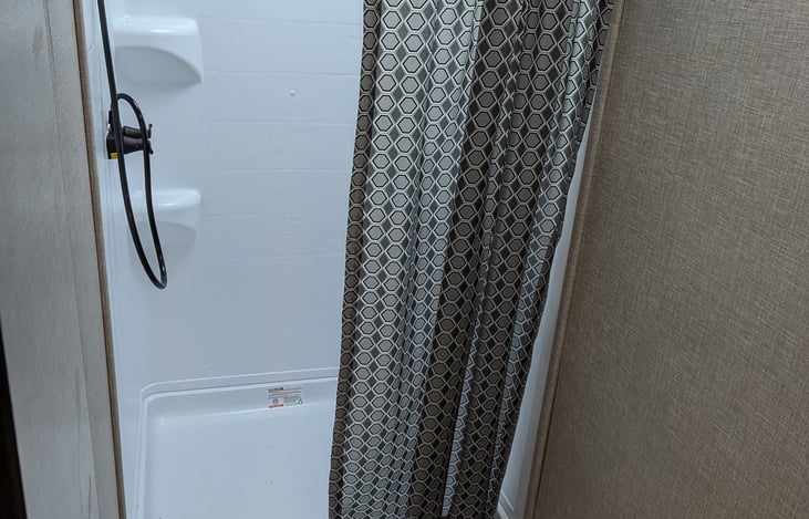 Spacious Shower!