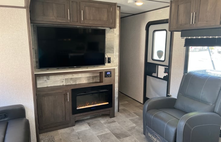 55" Flat Screen Smart TV with Netflix, Hulu, etc.