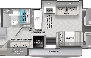Forest River RV Sunseeker LE 3250DSLE Ford
