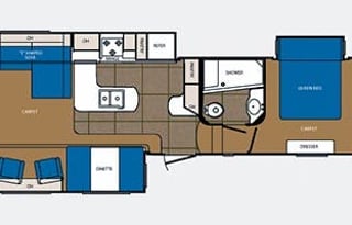 2013 Primetime Crusader 325 RES Gooseneck