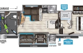 2018 Grand Design 395m Pet Friendly RV Rental