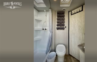 SHASTA Dual-Entry w/ Private Master, Bunks & 2 ACs