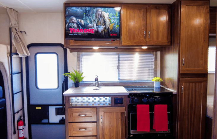 2020 Winnebago 24F exterior -Interior of vehicle.