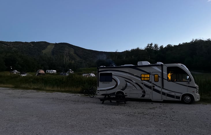 Boondocking in killington Vermont