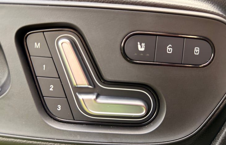 Memory and heated driver and passenger seats.
