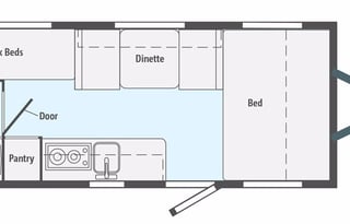 2017 Winnebago Micro Minnie 1700BH