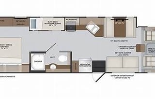 35' Cherokee Sleeps 12 with TRIPLE slide out! HUGE