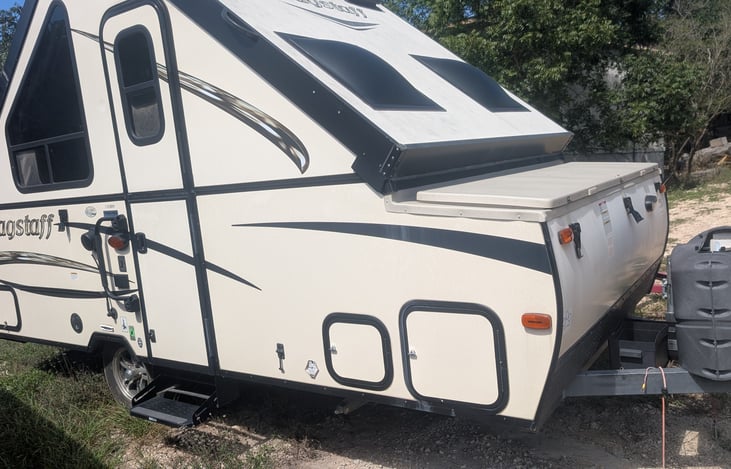 Lots of storage inside and out
