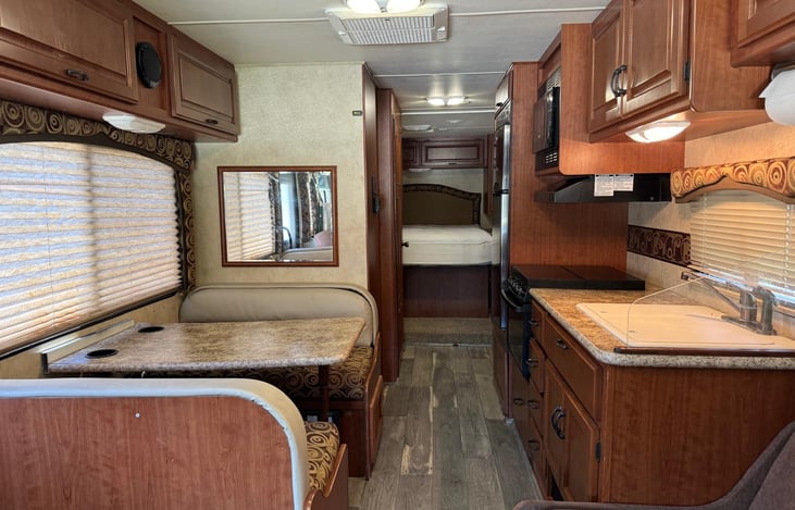 Kitchen dining table.