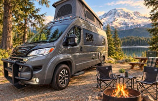 2024 Winnebago Roam 59RZPT | Open-Concept Pop-Top