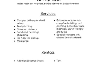 KEENEY Basecamp - Your Camping Concierge!
