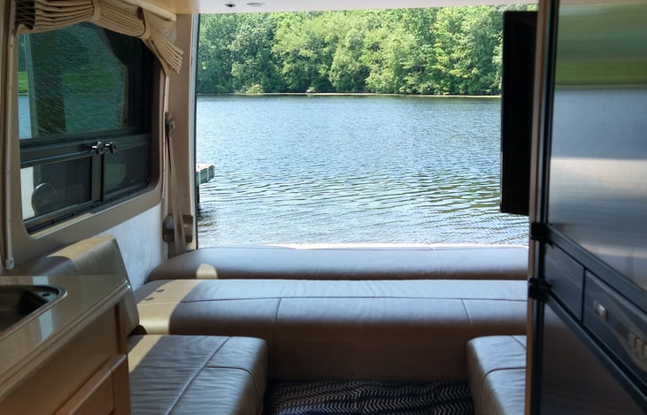 Doors wide open Views and Fresh Air