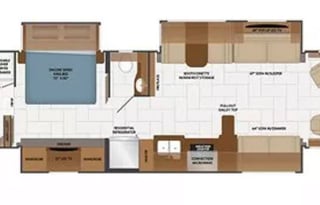 2019 Fleetwood RV Discovery 38W - Sleeps 8