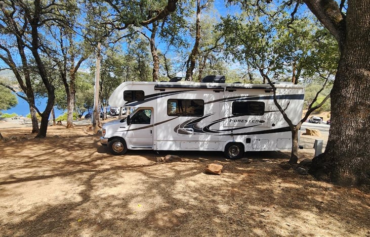 Imagine relaxing with the view of the lake.  Collins Lake Spot 65.