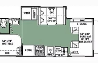 2018 Forest River RV Sunseeker LE 2250SLE Chevy