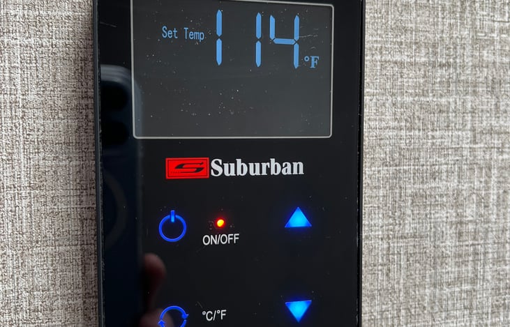 Continuous hot water!!