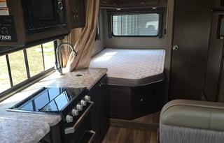 "Bunny," is a 2020 Thor Motor Coach, SUPER CLEAN!!