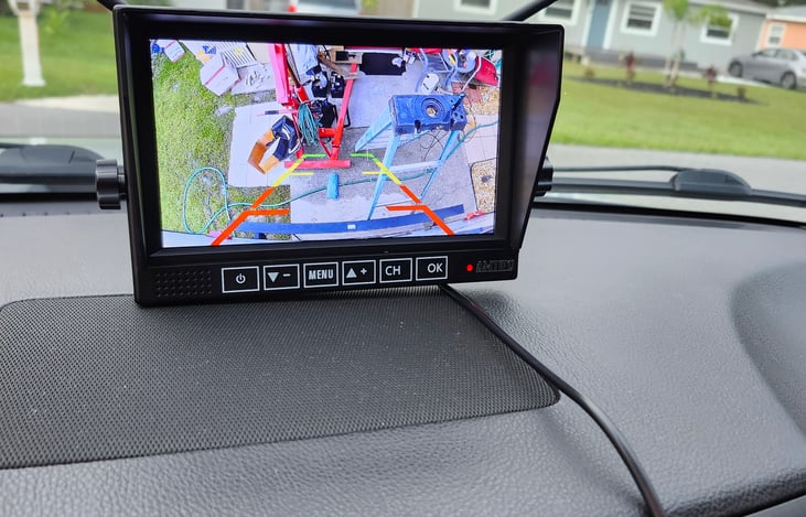 Back up Camera Included. Just plug in screen to your car and your ready to go!!
