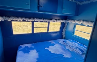 2025 Fluffy The Cloud Burning Man Trailer Rental