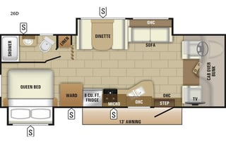 2018 Entegra Odyssey 26'