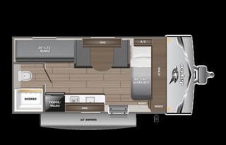 21ft Jayco • Easy tow • Fully Stocked • New Bed