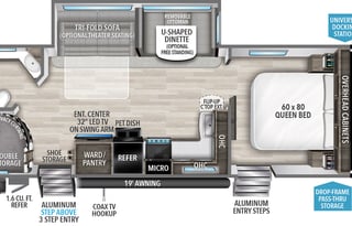 Fun AND Games in a comfy towable land yacht!