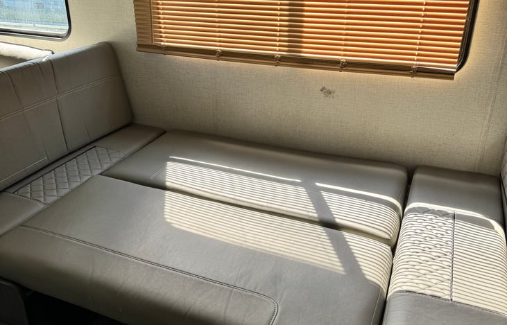 Table top removes to make into another bed area