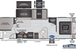 2021 Bunkhouse / KING Bed!!!  ***Delivery Only***