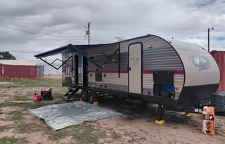 J and M's" Kid approved pet friendly RV rental
