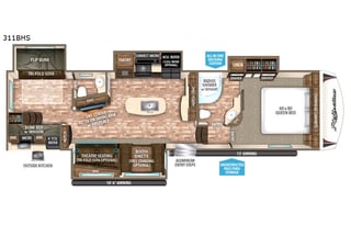 BATH AND A HALF, FULL OUTSIDE KITCHEN