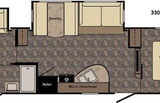 2018 CrossRoads RV Sunset Trail Super Lite ST330BH