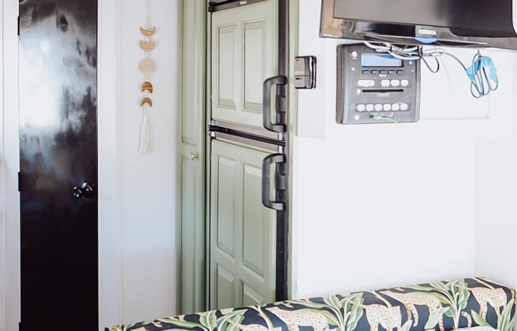 DVD player and Bluetooth speaker