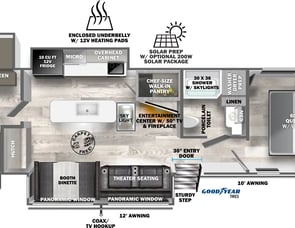 Forest River RV Salem Hemisphere 310BHI