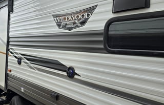 Wildwood 280RT Toy Hauler — Patio Deck, U-Dinette,