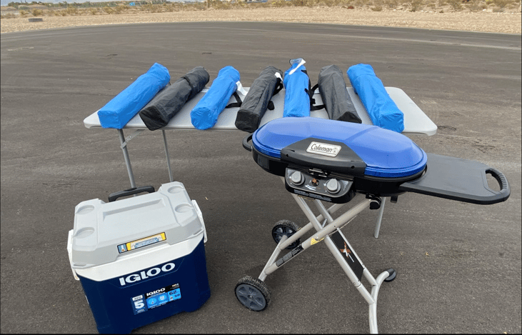 *Optional Campsite Gear*