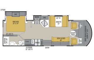2018 Coachmen RV Pursuit Precision 27DS