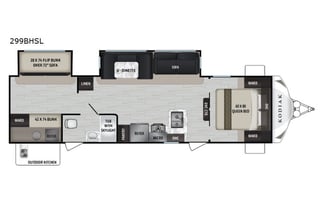 2019 Dutchmen RV Kodiak Ultra-Lite 299BHSL