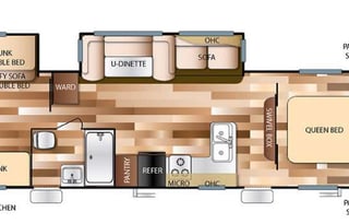 2016 Forest River RV Wildwood 32BHDS