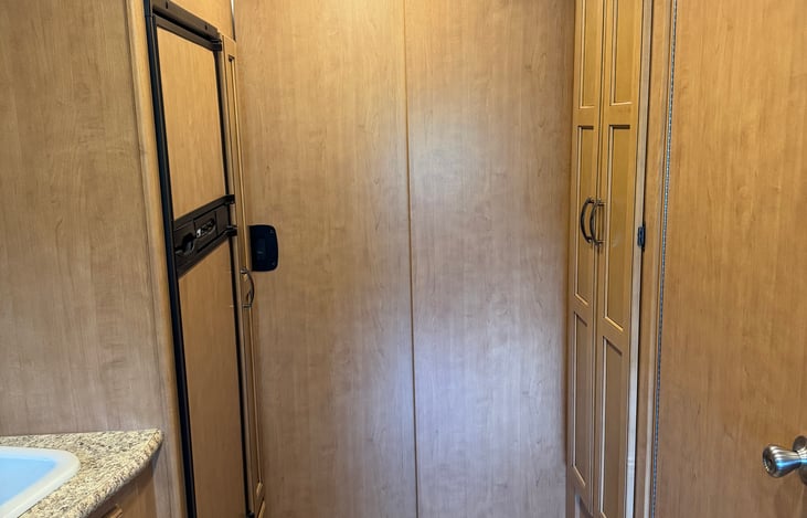 Privacy door for master bedroom