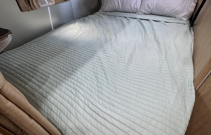 Bottom bunk, full size