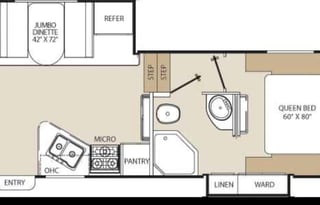 2012 Coachmen RV Chaparral Open Trail 25RLS